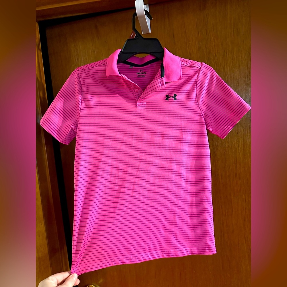 Under Armour Youth Medium golf polo new without tags